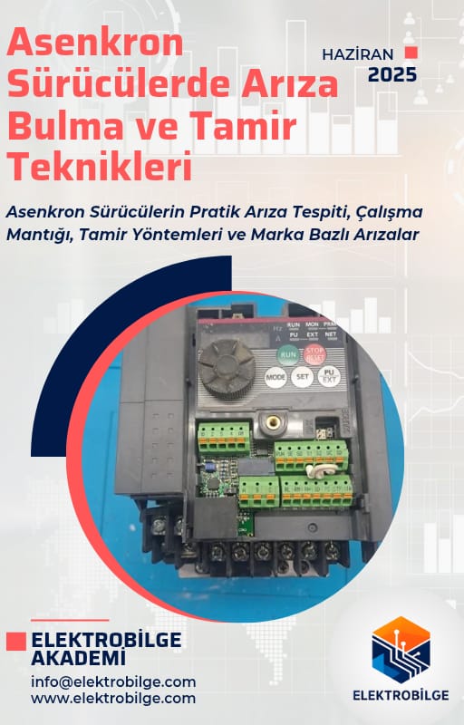 Asenkron Sürücülerde Arıza Bulma ve Tamir Teknikleri kitap kapağı